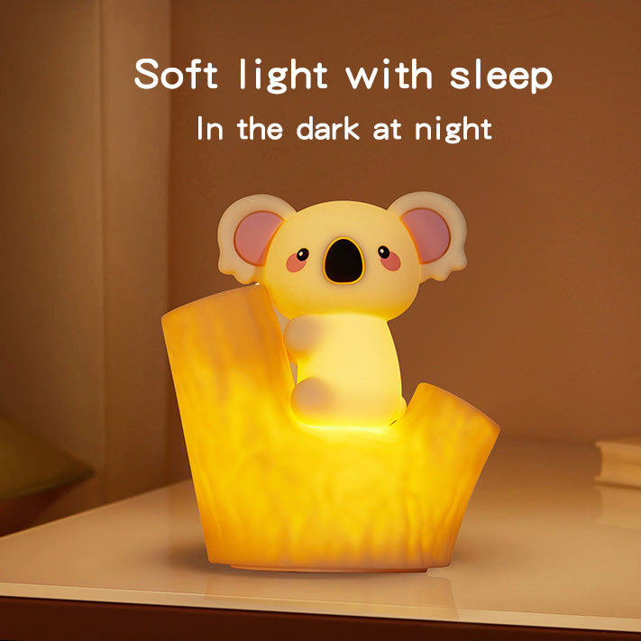 MeWaii® Mini Koala on Tree Branch Silicone Squishy Night Light Cute Perfect Gift