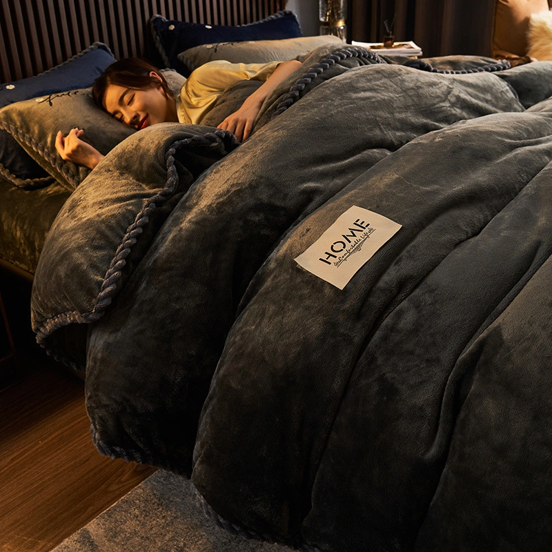 Amorgos Fine Velvet Bedding Set