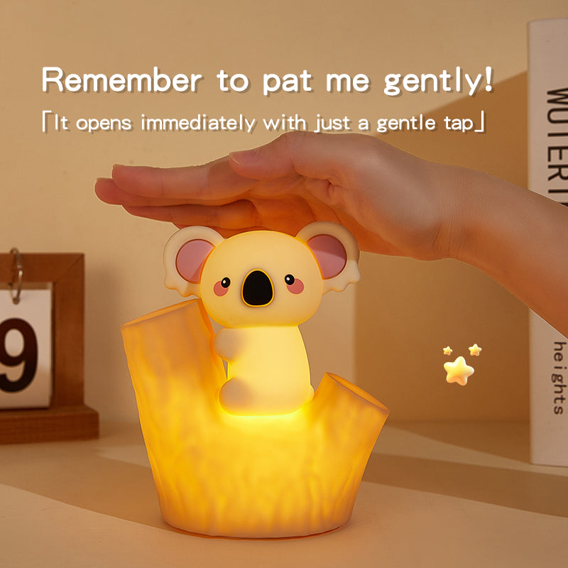 MeWaii® Mini Koala on Tree Branch Silicone Squishy Night Light Cute Perfect Gift