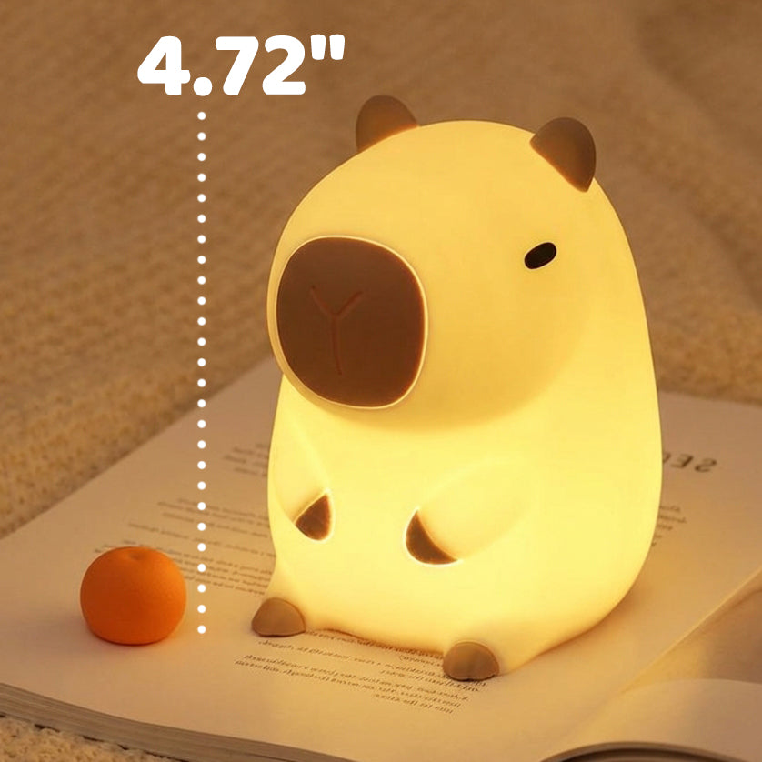 Adorable Capybara Squishy Night LED Lamp Best Gift